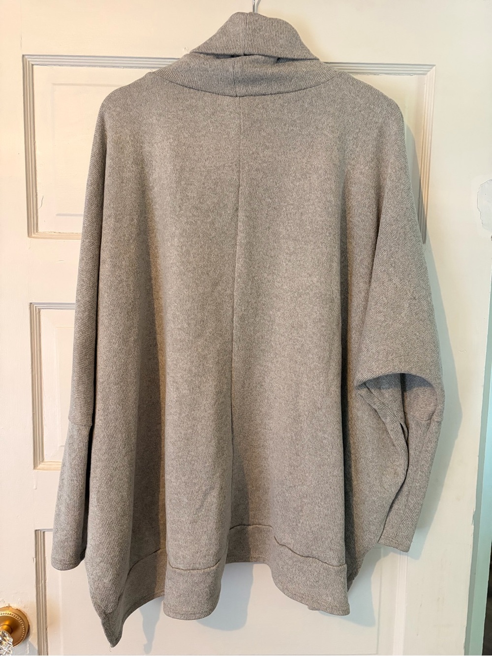 Light Gray Turtleneck Sweater - Picture 5 of 5